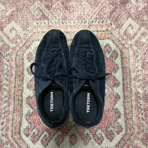 Tretorn nylite navy sneakers - Picture 1 of 4